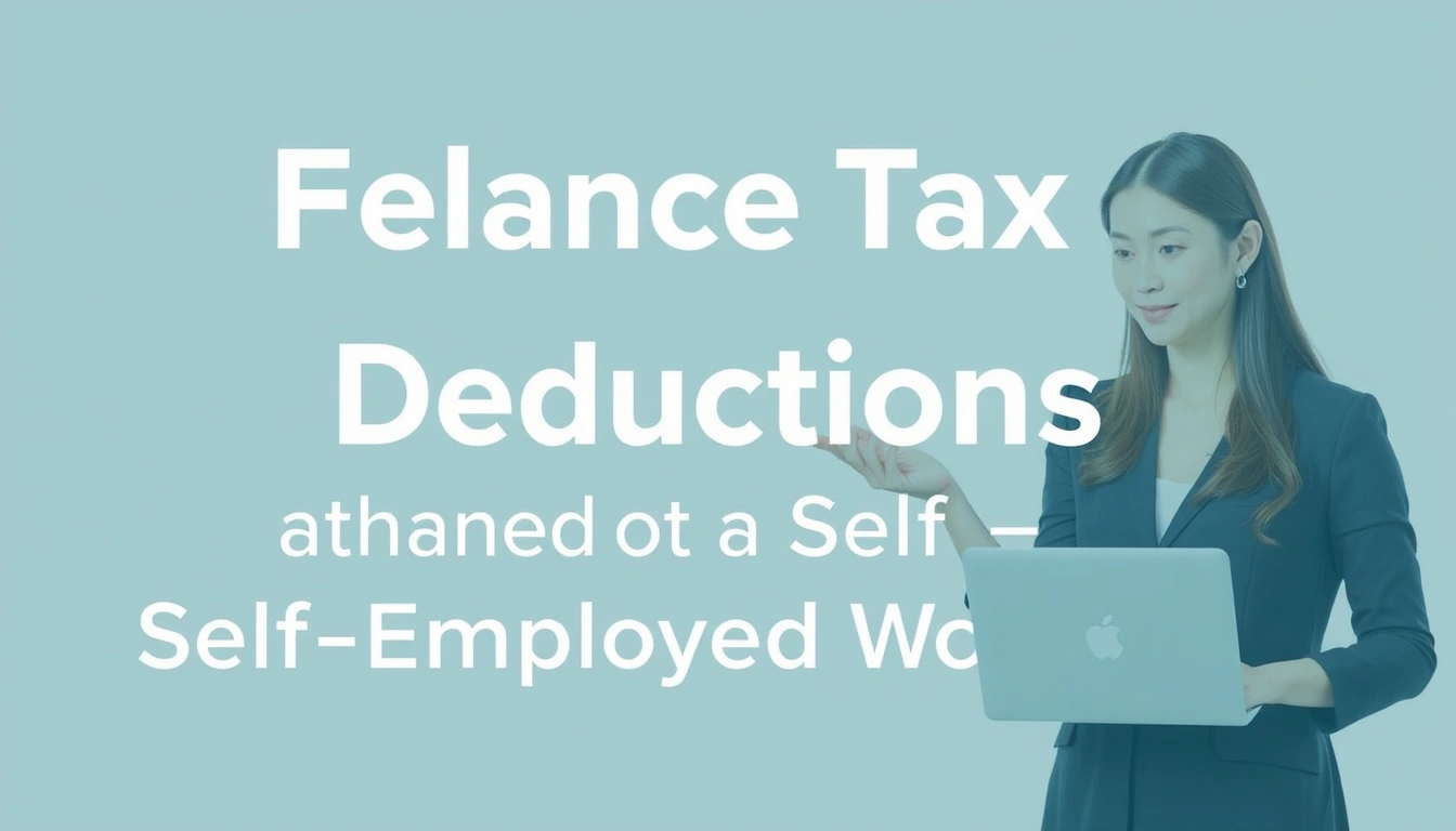 Freelance Tax Deductions: What You Can Deduct as a Self-Employed Worker