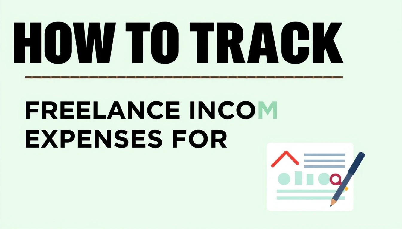 How to Track Freelance Income and Expenses for Taxes